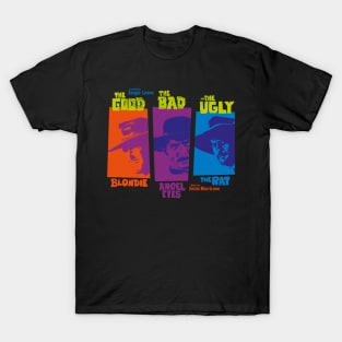 The good, the bad and the ugly - Spaghetti Western by Sergio Leone T-Shirt